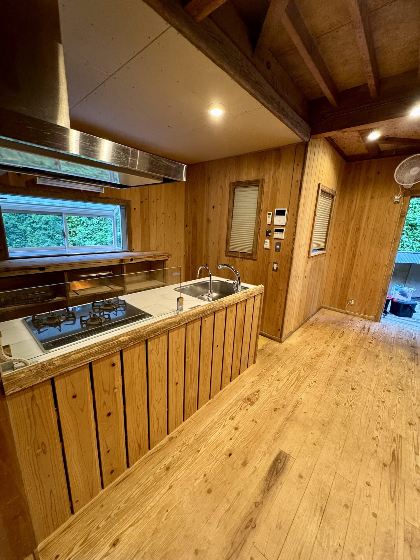 シンク掃除の様子